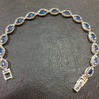 արծաթյա կանացի թևնոց - 12.9 գր - ԿՈԴ 203-614 arcatya kanaci tevnoc - 12.9 gr 