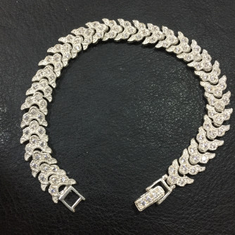 արծաթյա կանացի թևնոց - 13.8 գր - ԿՈԴ 203-521 arcatya kanaci tevnoc - 13.8 gr 