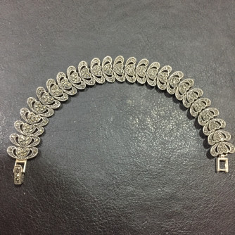 արծաթյա կանացի թևնոց - 18.5 գր - ԿՈԴ 203-310 arcatya kanaci tevnoc - 18.5 gr 