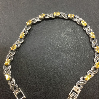 արծաթյա կանացի թևնոց - 9.45 գր - ԿՈԴ 203-628 arcatya kanaci tevnoc - 9.45 gr 