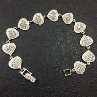 արծաթյա կանացի թևնոց - 9.9 գր - ԿՈԴ 203-520 arcatya kanaci tevnoc - 9.9 gr 