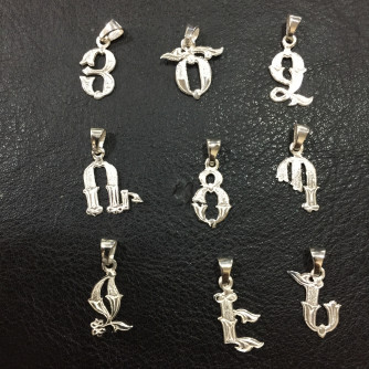 արծաթյա կանացի, տղամարդու կուլոն - 0.5 գր - ԿՈԴ 204-007 arcatya kanaci, txamardu kulon - 0.5 gr 