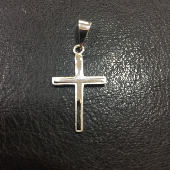 արծաթյա կանացի, տղամարդու խաչ - 0.9 գր - ԿՈԴ 203-777 arcatya kanaci, txamardu xach - 0.9 gr 