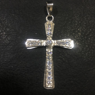 արծաթյա կանացի, տղամարդու խաչ - 3 գր - ԿՈԴ 203-359 arcatya kanaci, txamardu xach - 3 gr 