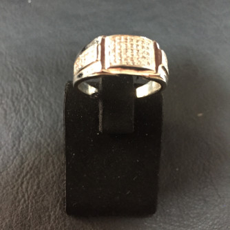 արծաթյա տղամարդու Մատանի - 4.8 գր - ԿՈԴ 203-397 arcatya txamardu Matani - 4.8 gr 