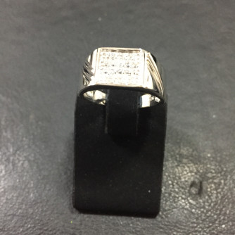 արծաթյա տղամարդու Մատանի - 5.8 գր - ԿՈԴ 203-389 arcatya txamardu Matani - 5.8 gr 