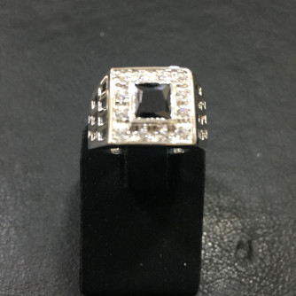 արծաթյա տղամարդու Մատանի - 7 գր - ԿՈԴ 203-392 arcatya txamardu Matani - 7 gr 