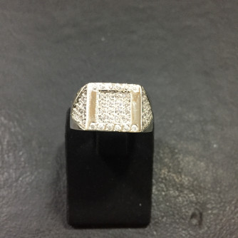 արծաթյա տղամարդու Մատանի - 7 գր - ԿՈԴ 203-388 arcatya txamardu Matani - 7 gr 