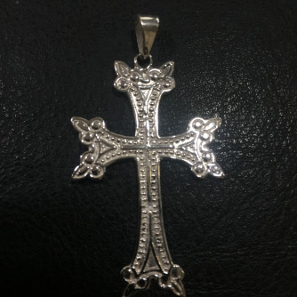 արծաթյա տղամարդու խաչ - 4.6 գր - ԿՈԴ 203-780 arcatya txamardu xach - 4.6 gr 