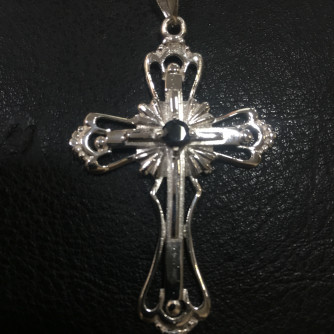 արծաթյա տղամարդու խաչ - 5.8 գր - ԿՈԴ 203-781 arcatya txamardu xach - 5.8 gr 